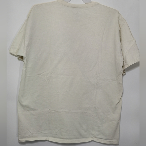 Active Ride Shop Men's Graphic T-Shirt Cream Size XL Short Sleeve Cotton - Picture 5 of 7